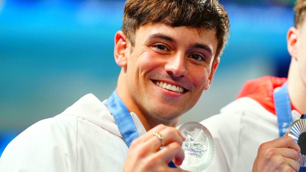 Five-time Olympian Tom Daley ends diving career with Paris silver